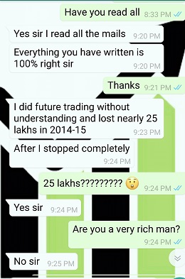 25 Lakh Loss Trading Options