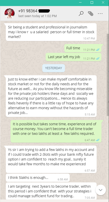 A 9-5 Job Versus A Powerful Full Time Trader : What Should We Choose?